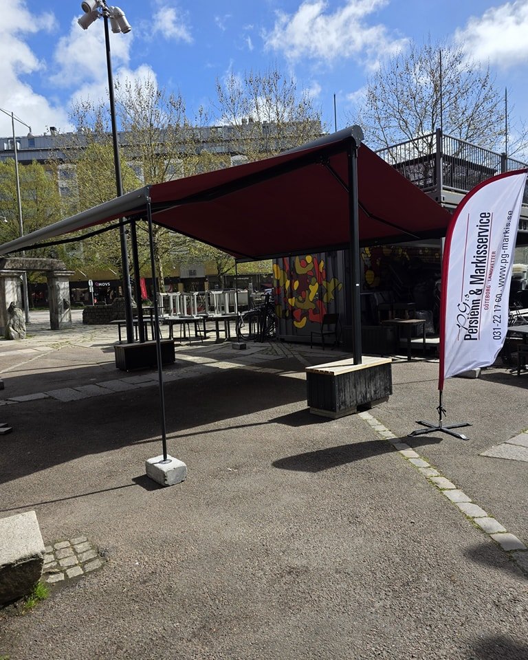 ✅️Yterliggare en uteservering redo f&ouml;r &aring;rets g&auml;ster! 

Beh&ouml;ver du en smart l&ouml;sning till din restaurang/uteservering? 

📢Tveka inte att h&ouml;ra av dig.

 031 &ndash; 22 17 60 
www.pg-markis.se 
📍 G&ouml;teborg | August Ba