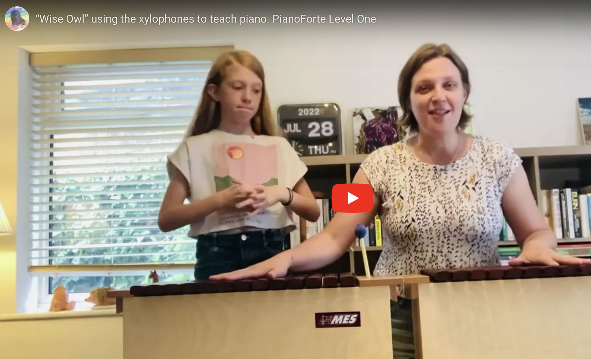 “Wise Owl” Using the Xylophones to Teach Piano