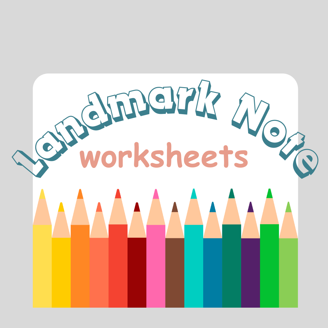 Landmark Note Worksheets
