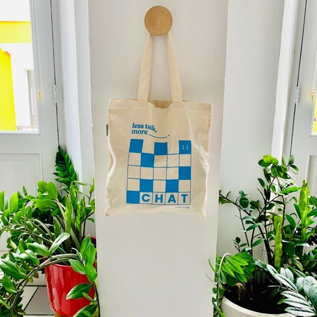 There's no such thing as too many tote bags. So we made another one! We're glad our merch is finally a reallity. Stay tuned for more cool stuff. 😍 

Need something similar for your brand? Let's Chat! DM or hello@chatagency.com 

#ChatAgency #LetsCha