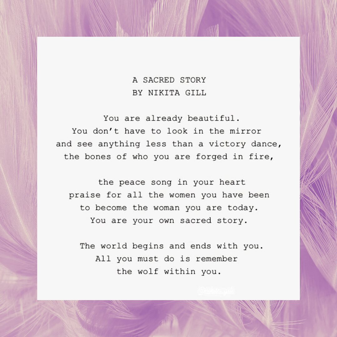 The world begins and ends with us. 

All we must do is remember the wolf within us. 

Happy international woman&rsquo;s day! 

May we continue to lead with open, fierce hearts. 🙏🏼🤍✨