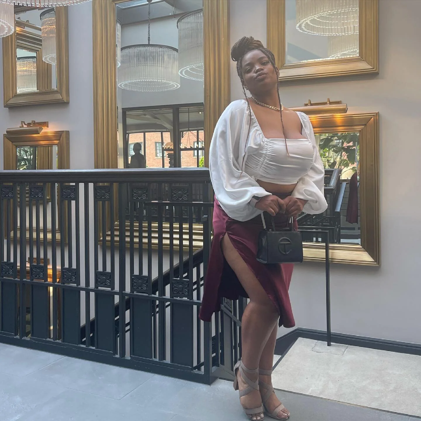 So glad I got to see my girls, @marchesmirror &amp; Kim 💚💗 + my new friend, Ashant&eacute; last week in Chicago!

Enjoy this photoset of my MF MOOD since this weekend ✨