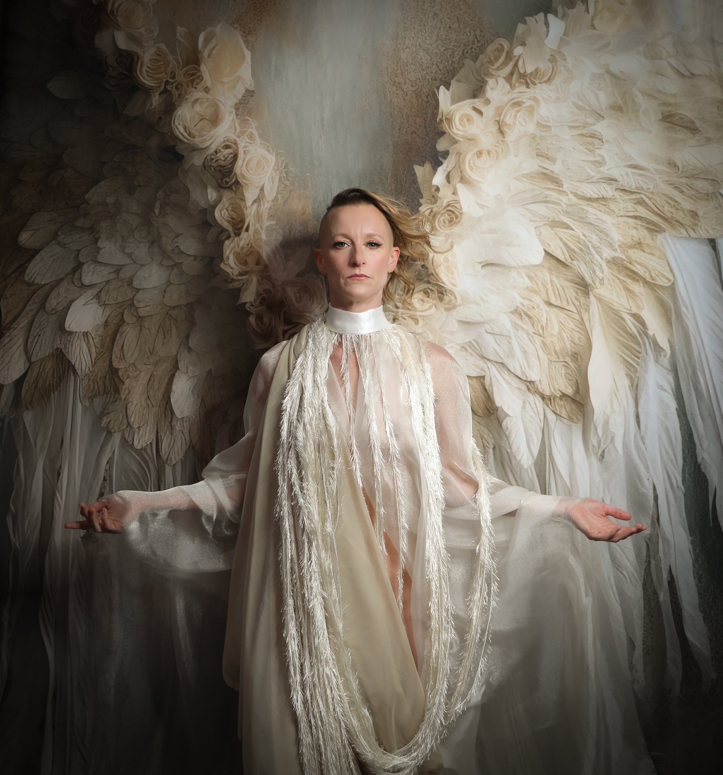 Angel Wings &amp; Trust: A Boston Boudoir Portrait Session That Became a Work of Art
