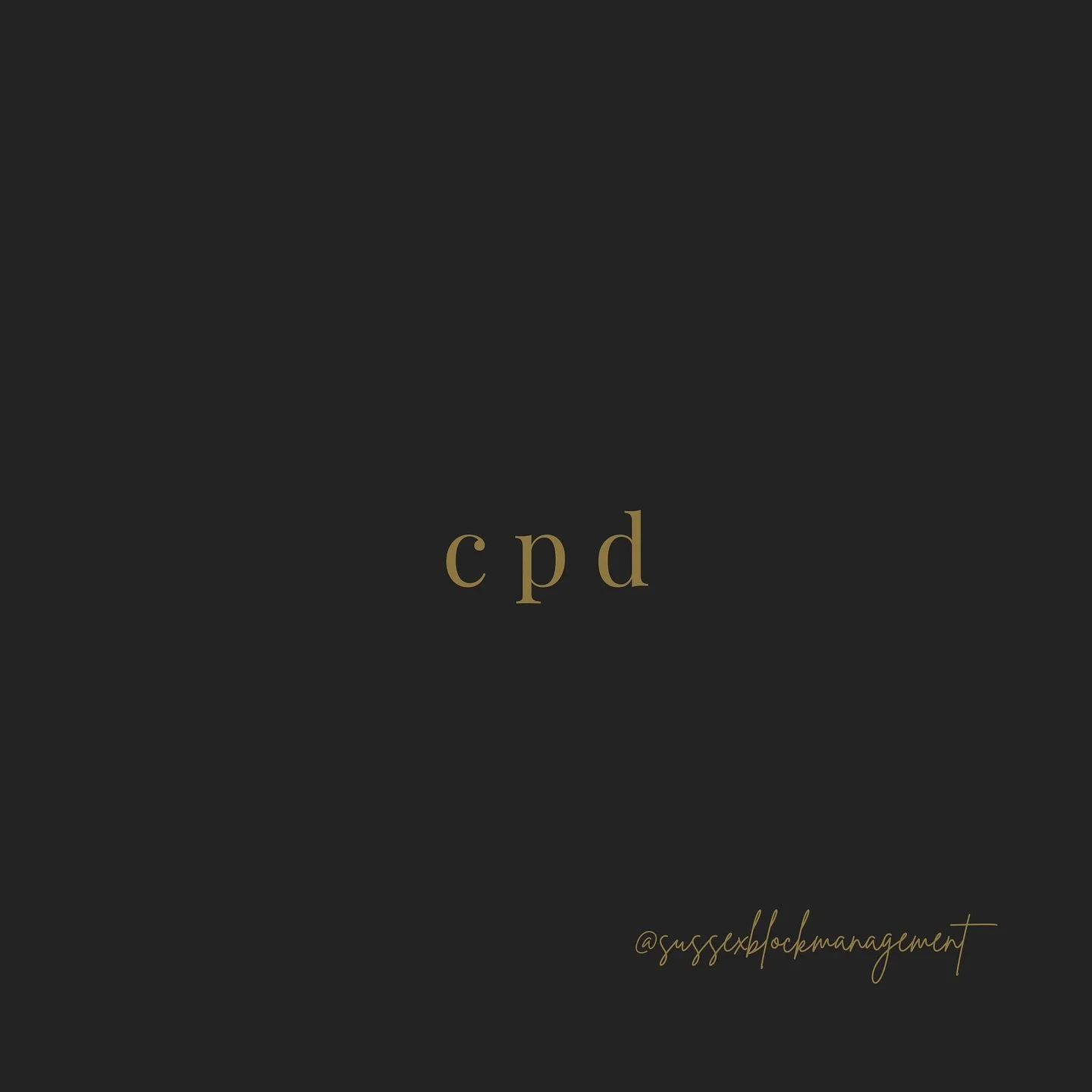 ✨ c p d✨
We are regularly carrying out our CPD activities (continuing professional development) to ensure we stay up to date with the industry, keep learning and pass on our knowledge to benefit our clients. 
A requirement for our professional memb