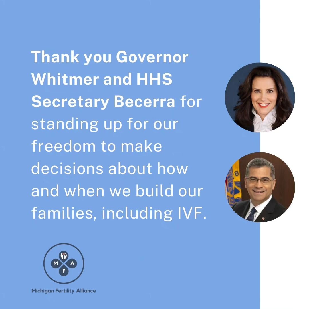 Governor Whitmer, HHS Secretary Becerra and Rep. Sam Steckloff, MFA Founder Stephanie Jones + Others Discuss Reproductive Freedom and the Michigan Family Protection Act

Today, Stephanie Jones expressed her appreciation to Governor @gewhitmer and Sec