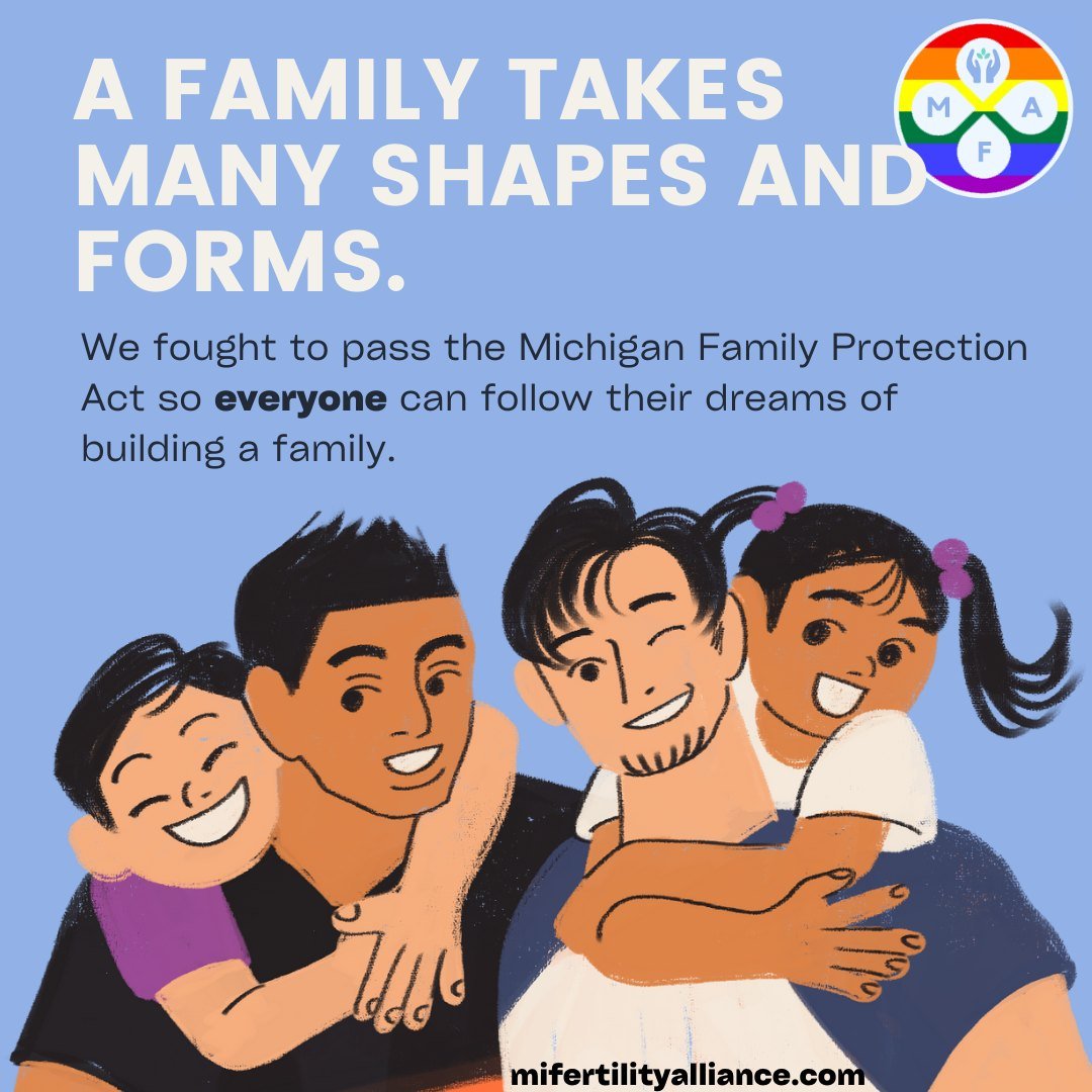 Cheers to Pride Month and yesterday's LGBTQ Families Day!

MFA supports all families 🌈

#Pride #ivf #assistedreproduction