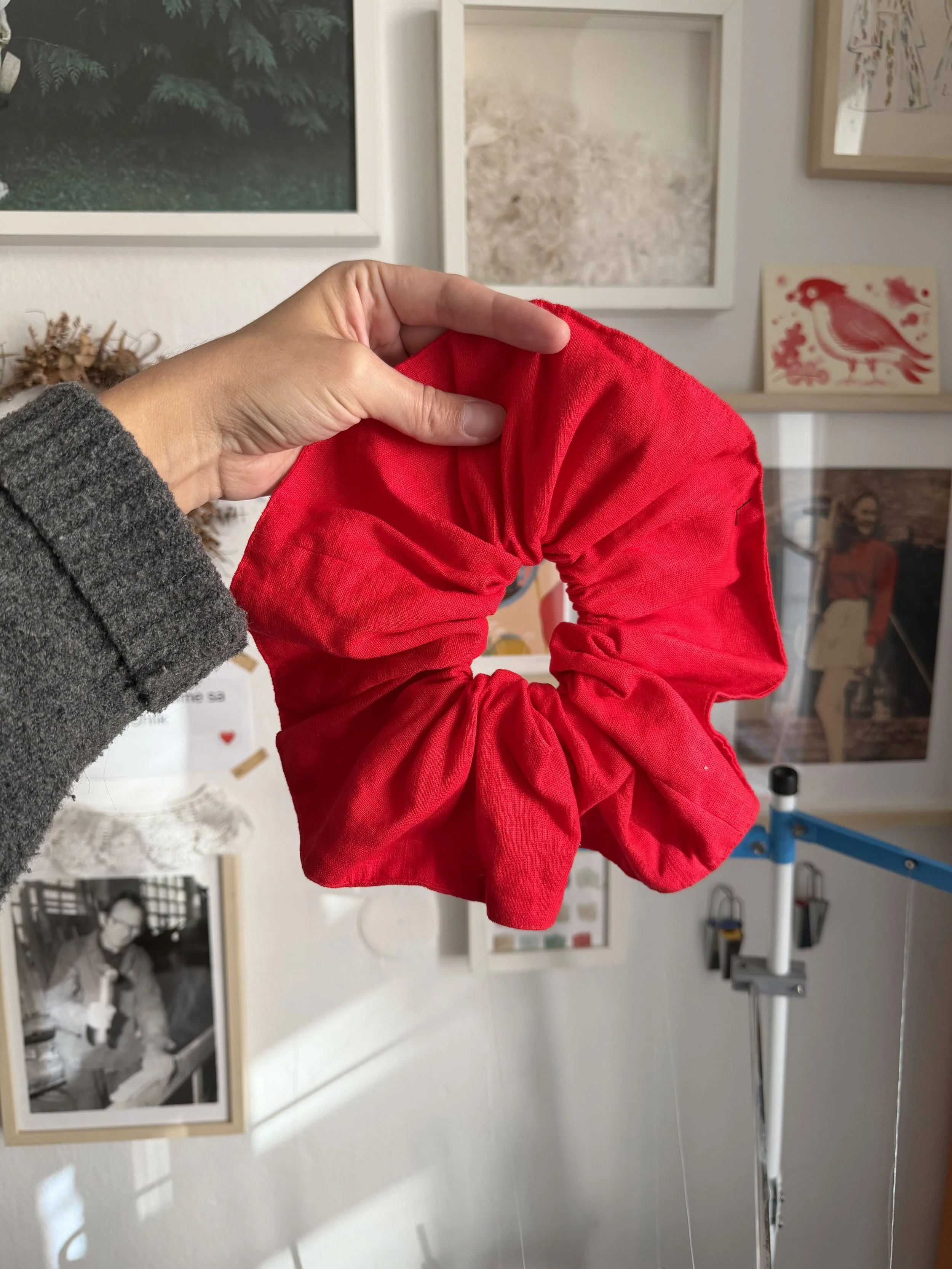 Radiant Red Scrunchie