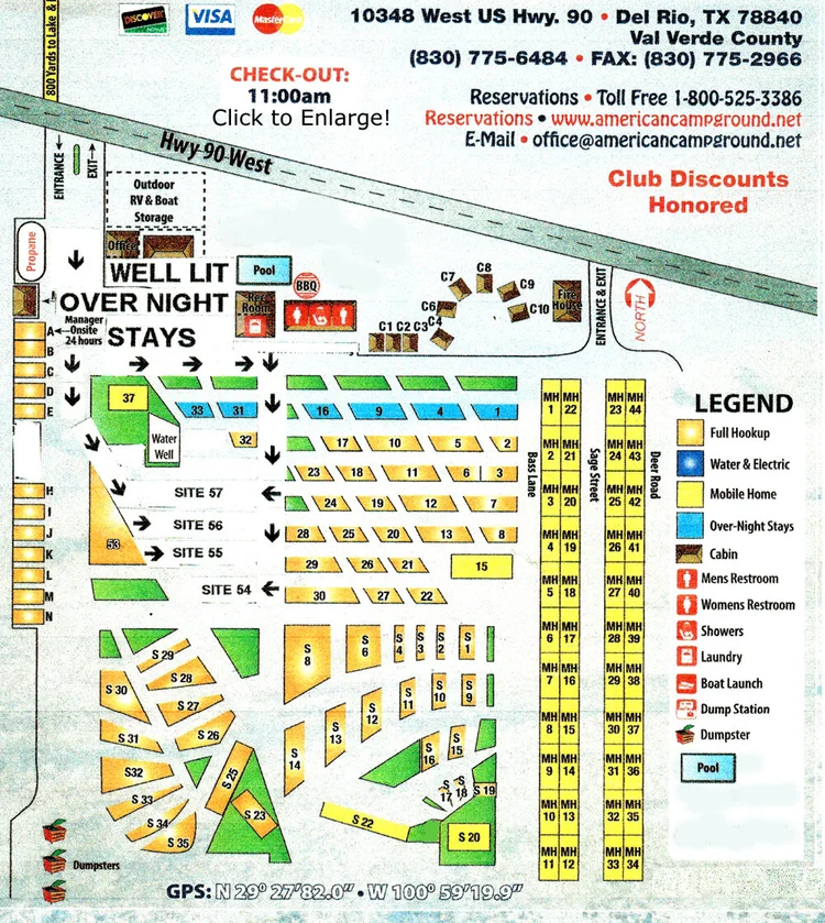 Camp Rio Address/map About 1 — American Campground