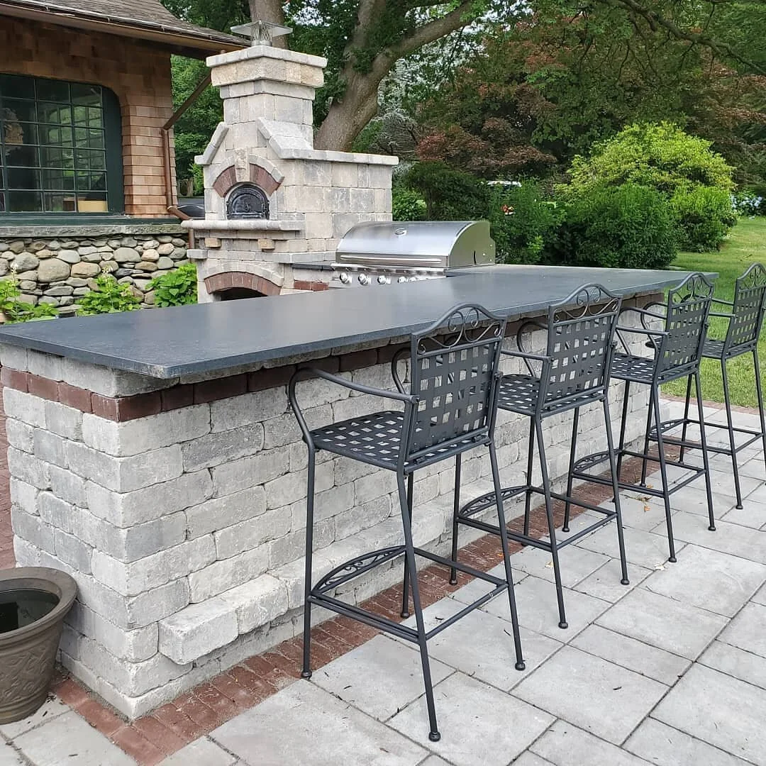 How a Mason Can Extend the Use of Your Barrington, RI Landscape by Adding an Outdoor Fireplace