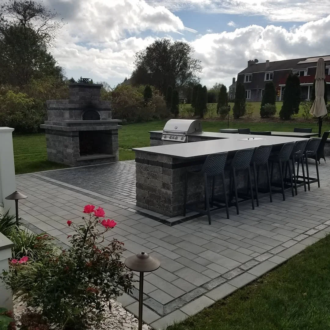 Complement Your Bristol, RI Outdoor Kitchen With an Outdoor Fireplace