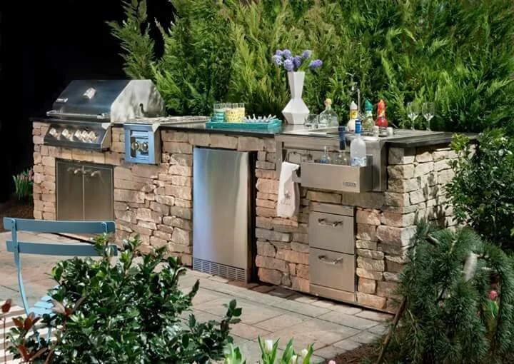 A Beautiful Masonry Kitchen Will Inspire Delicious Meals in Newport, RI