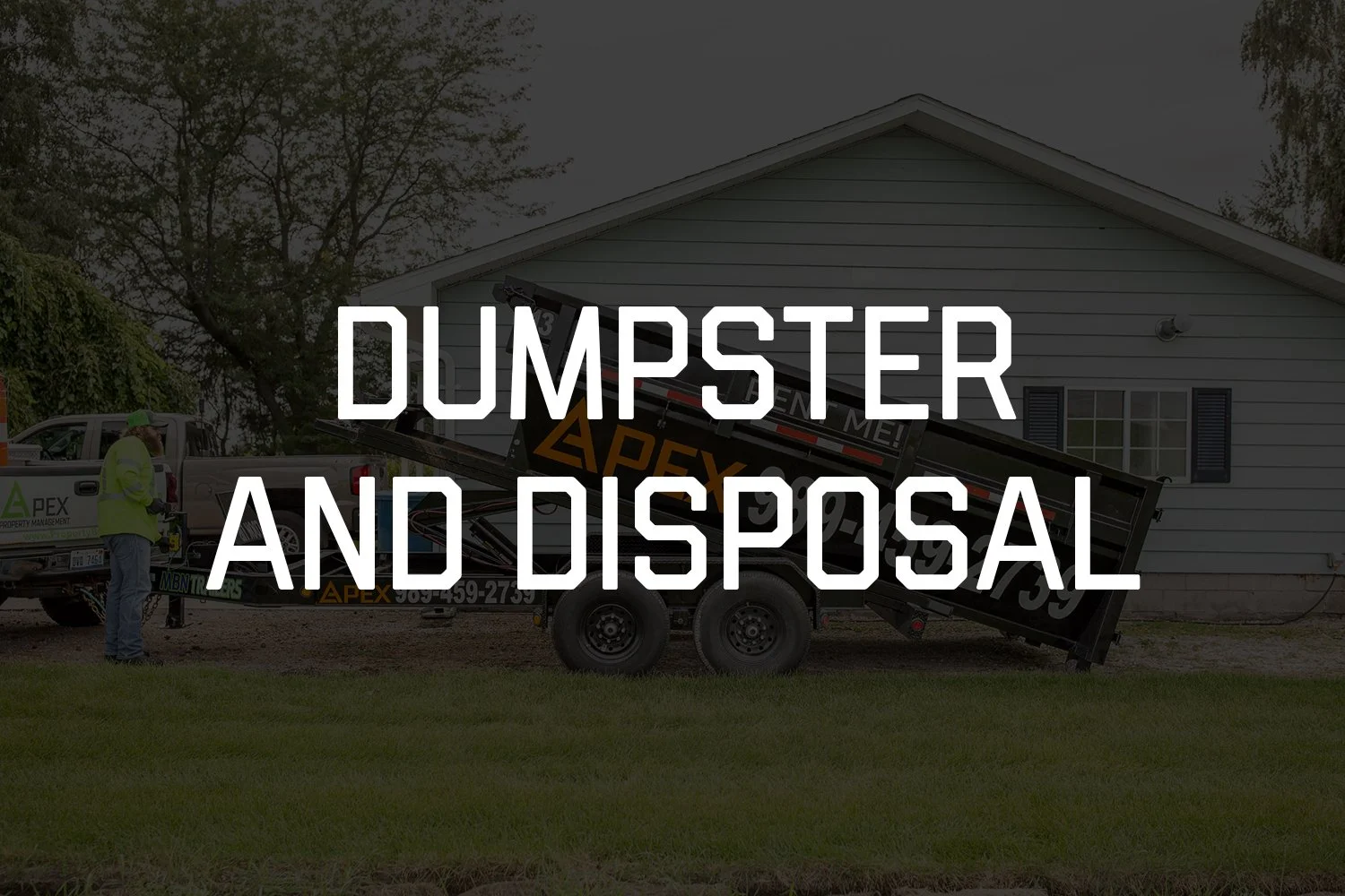 Apex Dumpster Rental & Property Management Bay City, Saginaw, Midland