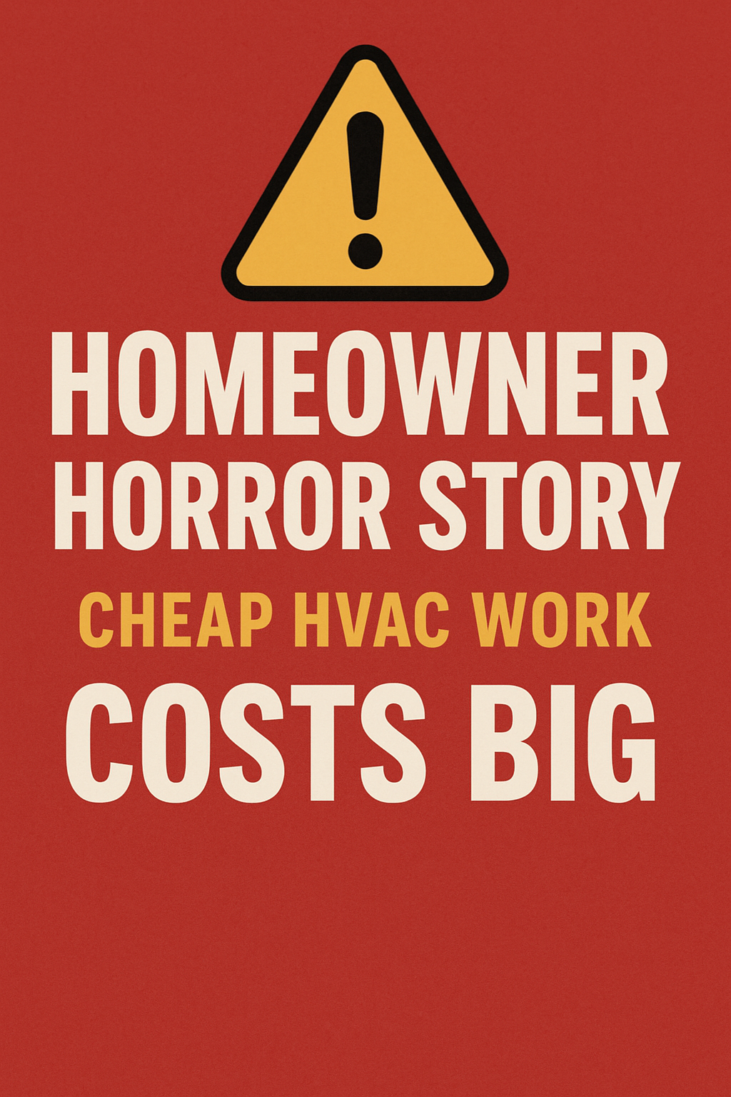 The Costly Lesson of “Walmart Willie”: Why Choosing the Right HVAC Contractor Matters