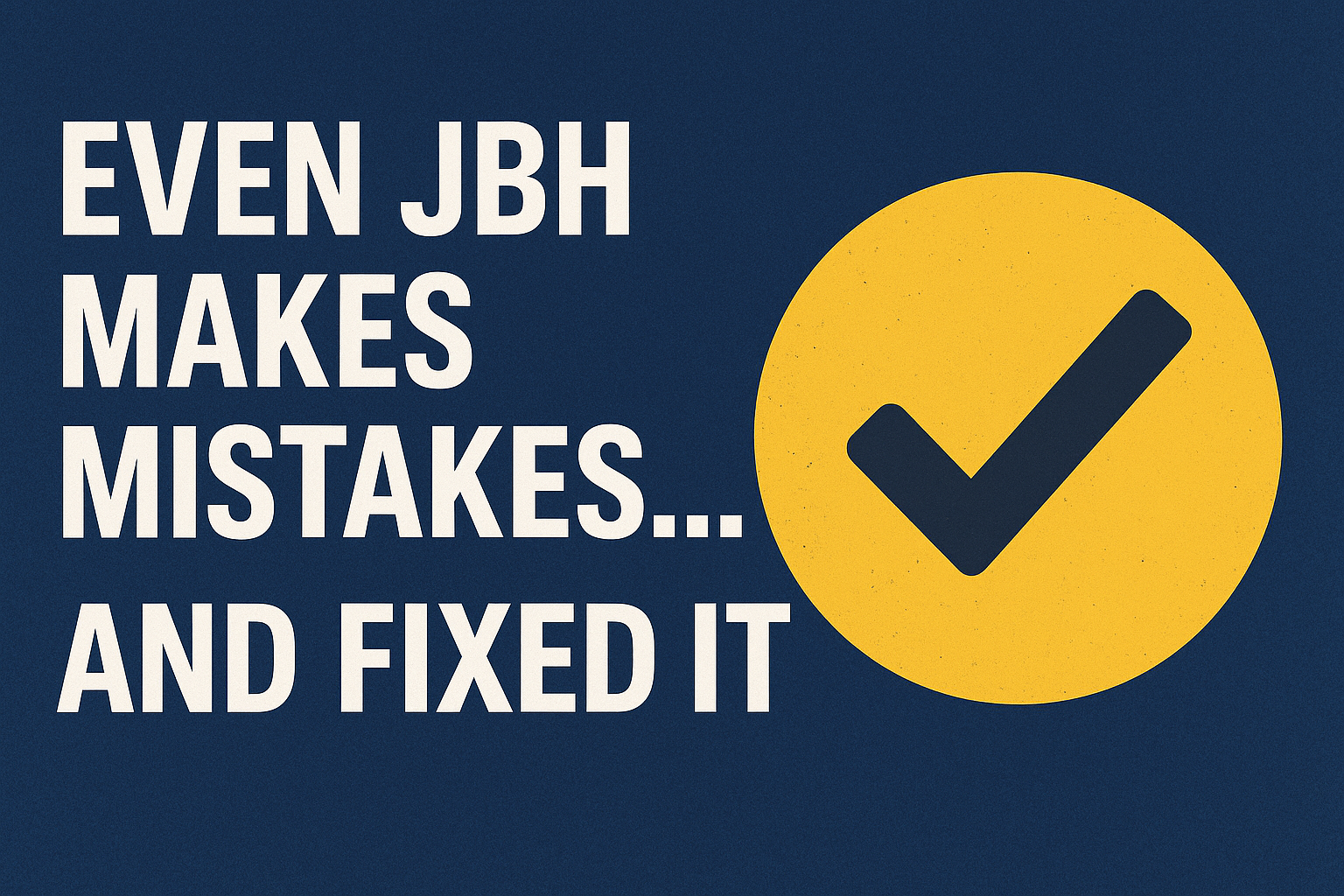 Even JBH Makes Mistakes: How We Made It Right on an Attic Remodel