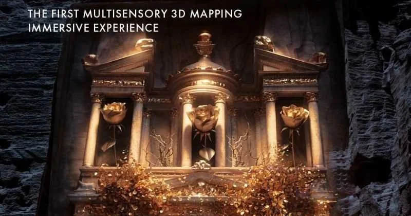 OUCHHH CREATES AN AI DATA SCULPTURE IN PETRA