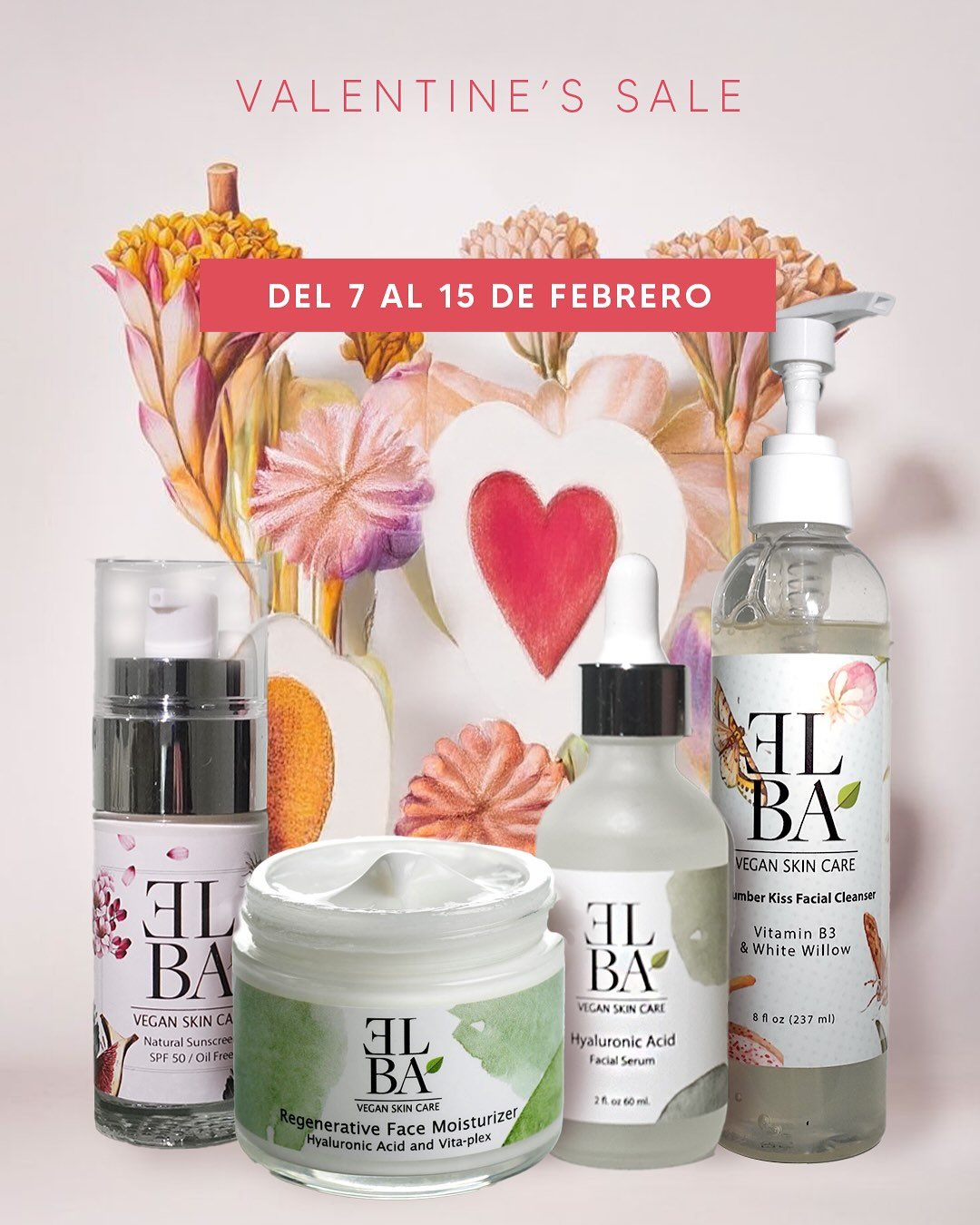 💖 Love Your Skin This Valentine&rsquo;s! 💖

Del 7 al 15 de febrero, consi&eacute;ntete con el mejor cuidado para tu piel. 🌹✨ Porque el amor propio comienza con una piel radiante, aprovecha nuestras ofertas exclusivas y dale a tu rutina de skincare