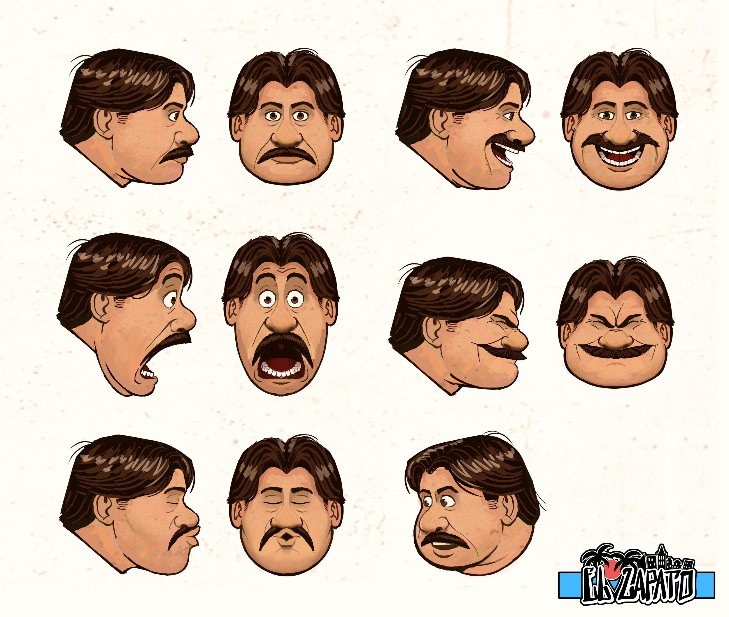 AndrewErickson_ElZapato_Hector_Expressions.jpg