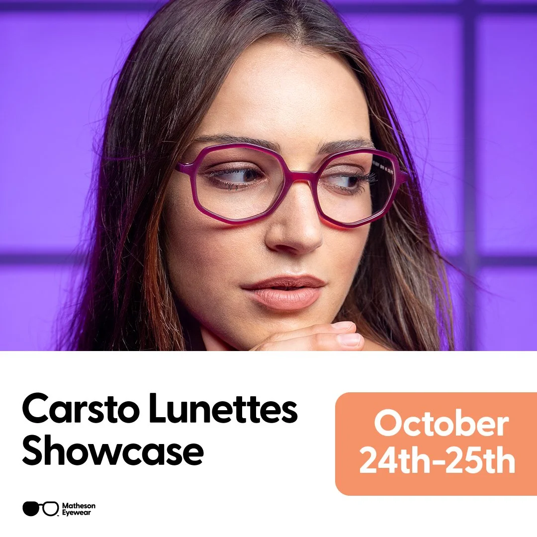Tomorrow is Showcase Time! 👓❤️🎉 Join us Tomorrow & Saturday to see the latest and greatest from Dandy's, Germano Gambini, and Acoustic Line!