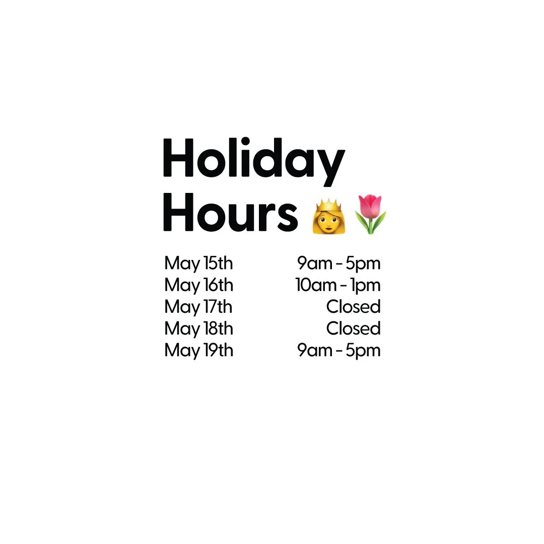 Victoria Day Weekend is upon us! 👸🌷☀️ Have an amazing weekend!