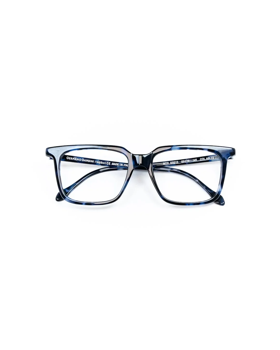 A Different Take on Tortoise! 🐢💙👓 This frame from Germano Gambini gives the traditional tortoise a new look! Perfect for anyone with blue eyes!