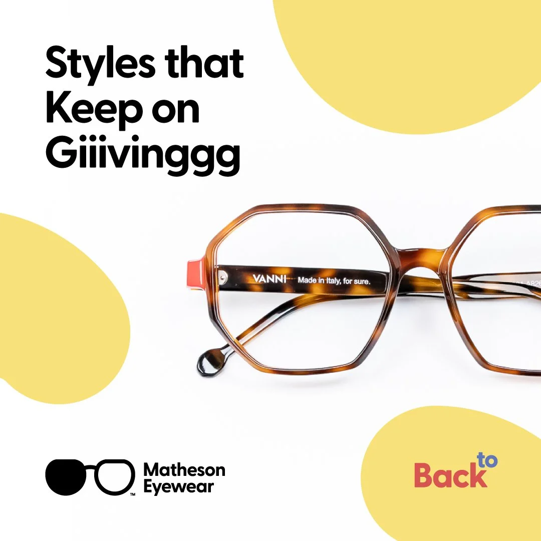 Ready for all that Back to has in-store! 🤓✏️📖 Whether you are returning to work, school, or just your regular routine, we have the lenses and frames suited for your needs!