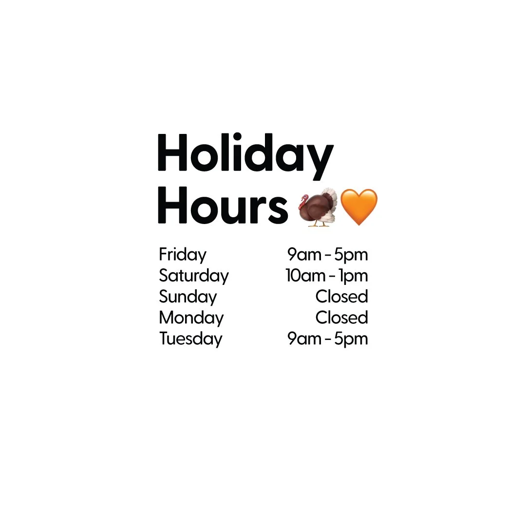 Happy Thanksgiving Weekend Everyone! 🍂🧡 Enjoy your time spent with friends and family!