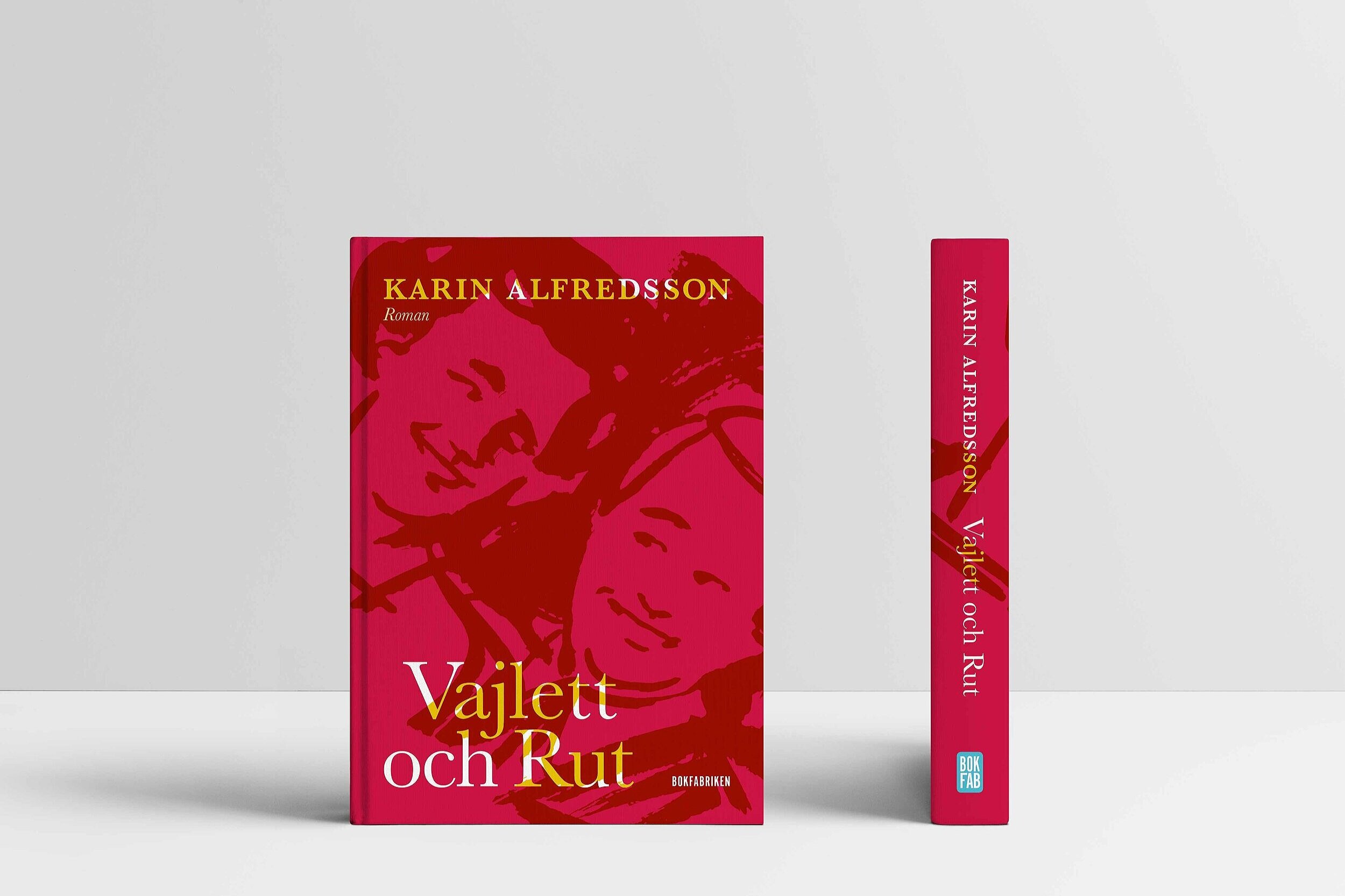 Omslag »Vajlett och Rut« av Karin Alfredsson, Bokfabriken