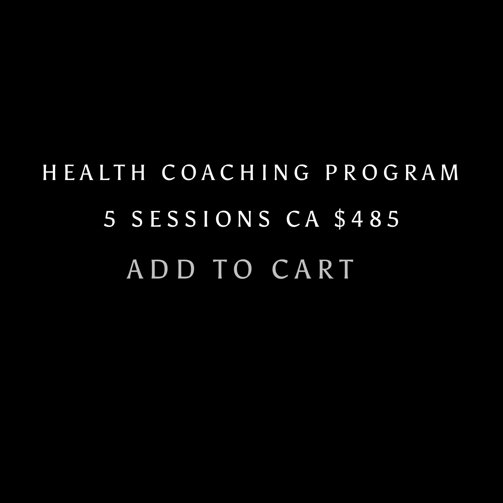 Health Coaching Program