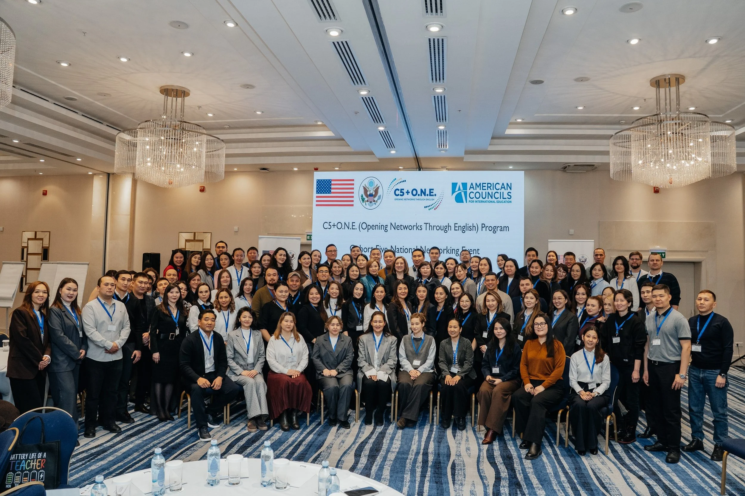 Building a National Network: C5+O.N.E. Cohort 5 Connects Emerging Leaders in Kazakhstan