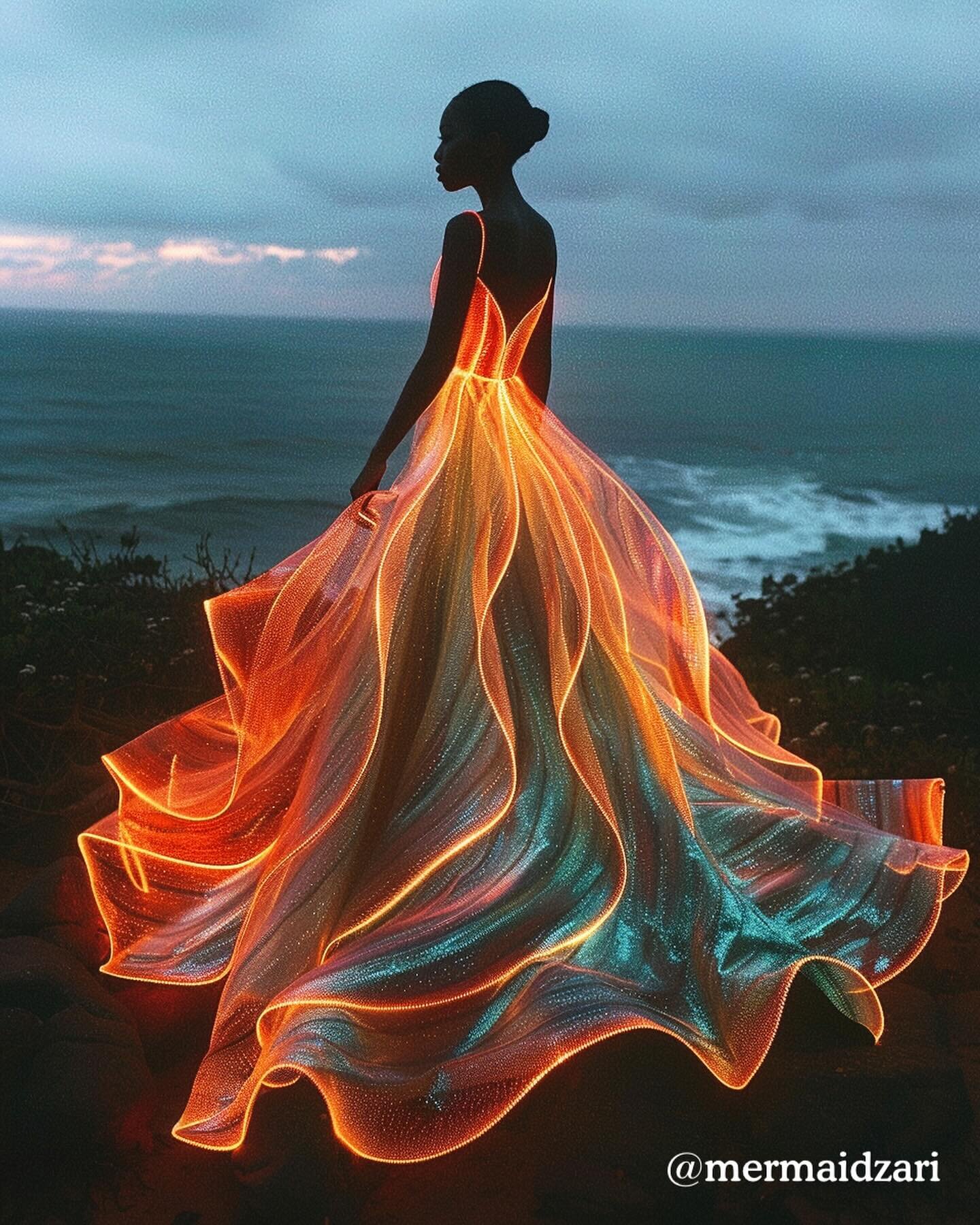 Step into the enchanting world of The Eclipse, a mesmerizing party gown designed to ignite innovation and catalyze change through its ingenious manipulation of light and motion.

Immerse yourself in its allure as it transcends the realms of ordinary 