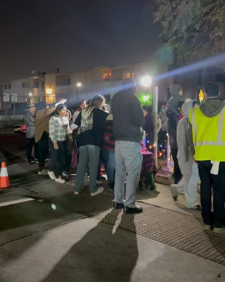 We got to volunteer at Dream Center Dreamland Celebration in DTLA. Thank you Paul for organizing and great seeing our church family out there in the cold