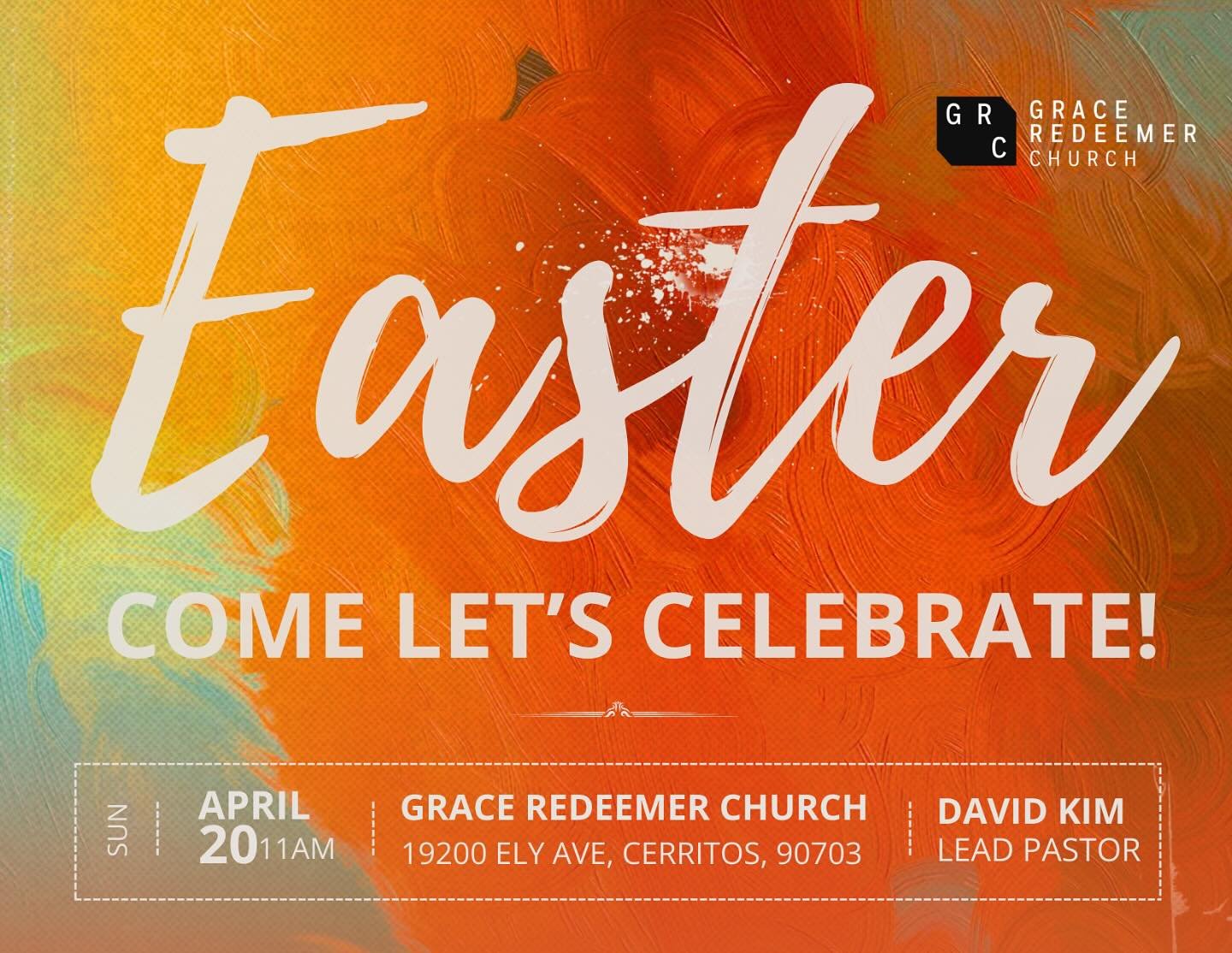 We invite you to join the Grace Redeemer family for a joyous Easter Sunday celebration!  We are in your neighborhood at Carver Elementary School. Experience the power of resurrection with our special Easter Sunday message on April 20th at 11 AM. We h