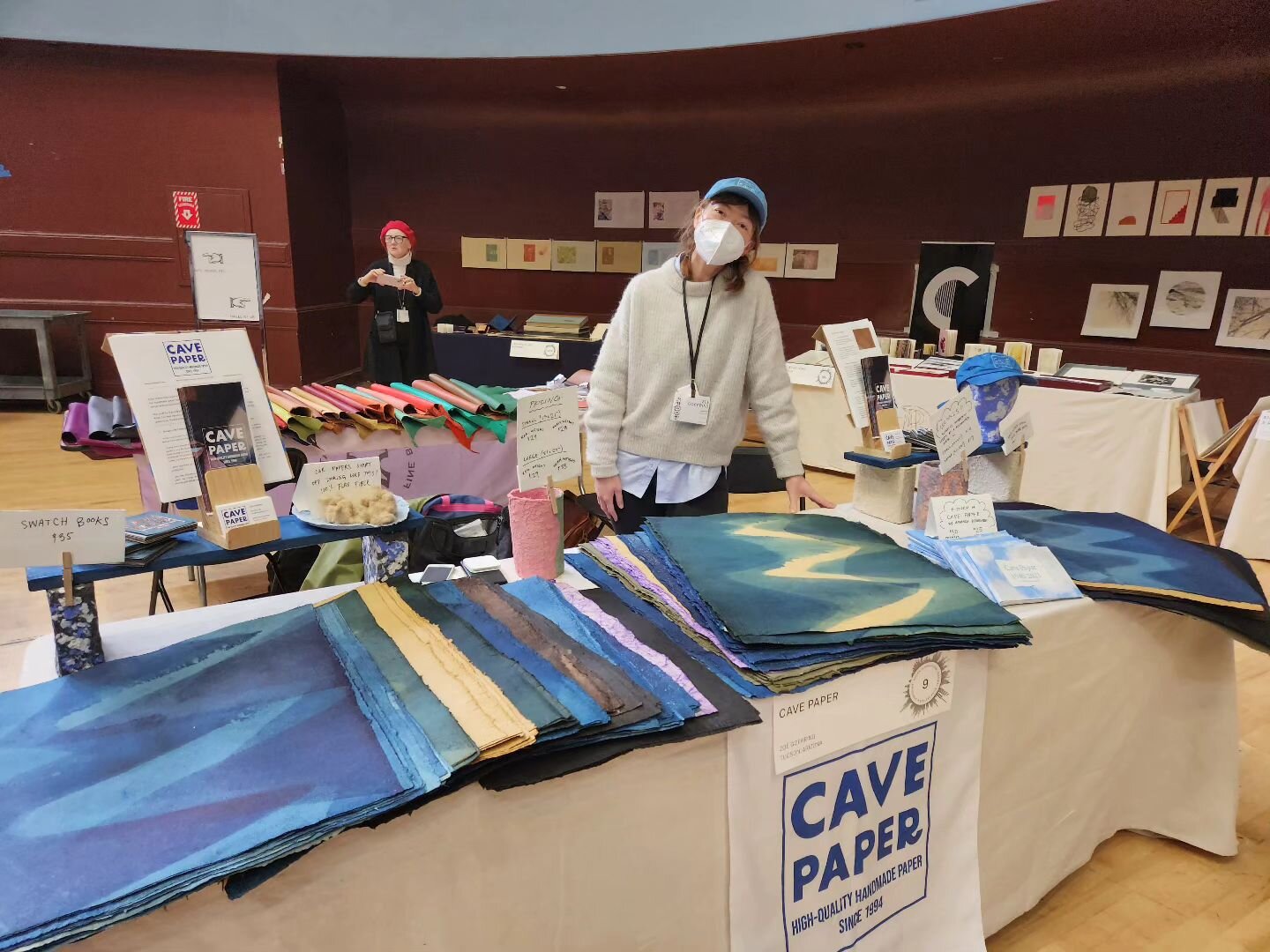 CODEX IX is open! Come find me at Table 9 :)
Kaiser Convention Center, Oakland CA
📷 by Mary at @colophonbookarts

Sunday, February 4, 2024:
12:30 p.m. - 5:30 p.m. 

Monday, February 5, 2024: 
1:00 p.m. - 6:00 p.m.

Tuesday, February 6, 2024: 
1:00 p