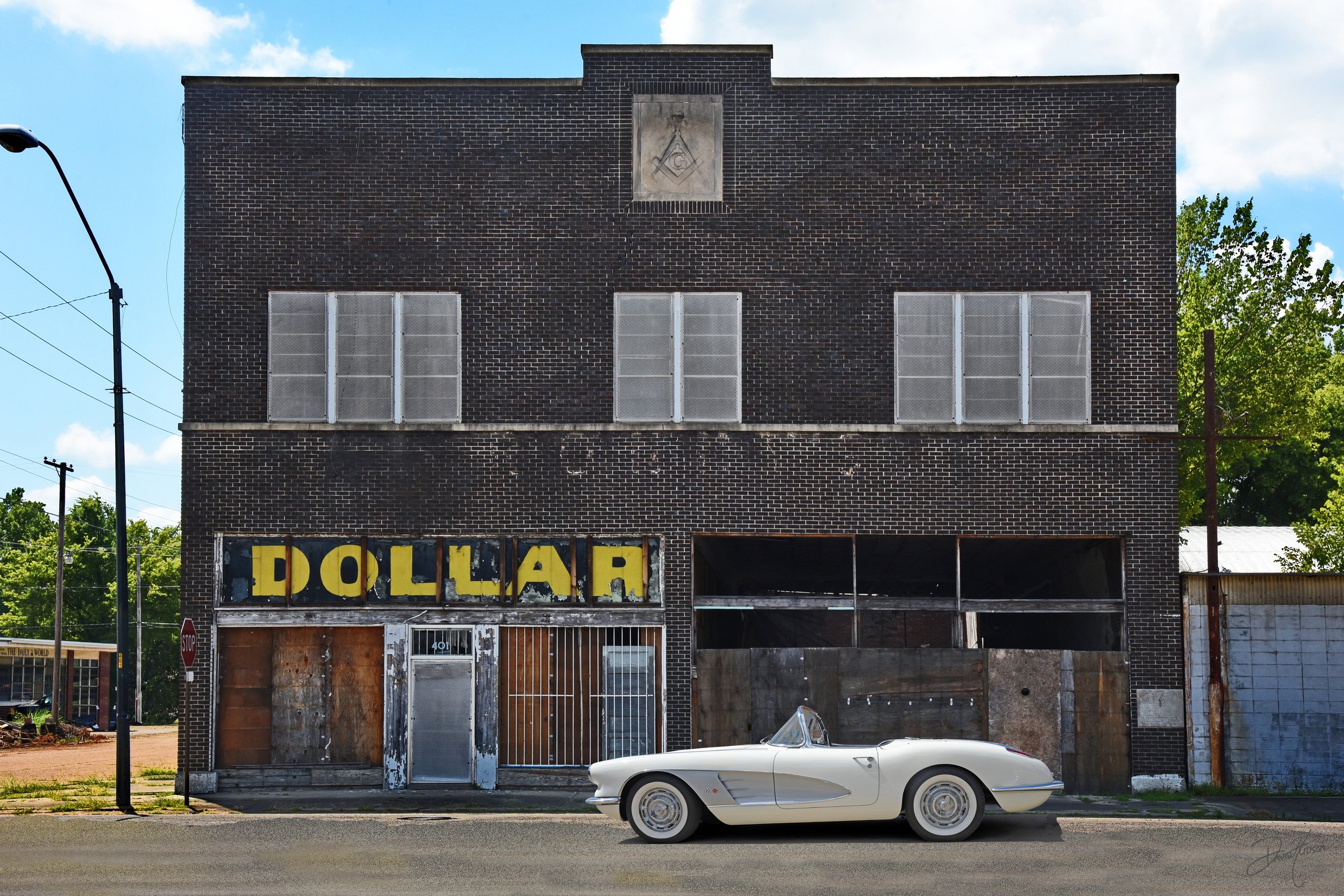 Corvette at Dollar Store