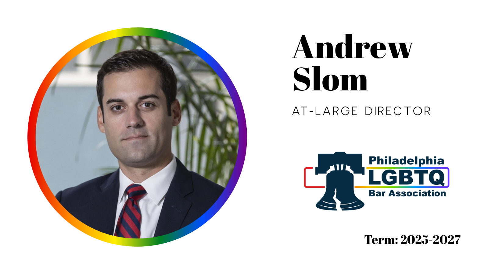 Andrew Slom, At-Large Director | Term: 2025-2027
