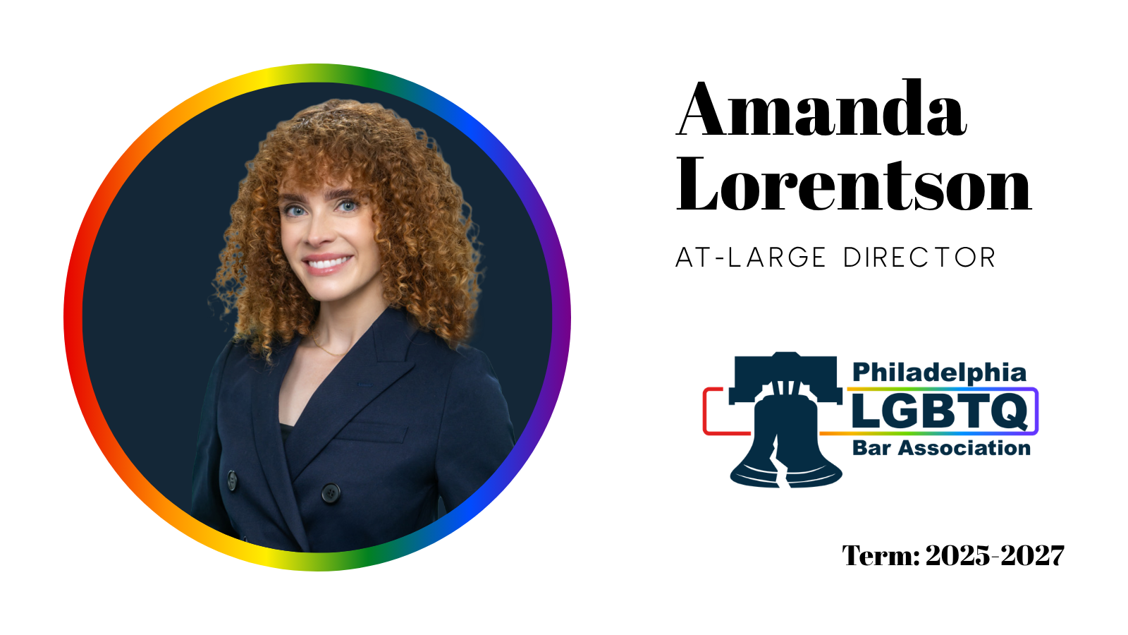 Amanda Lorentson, At-Large Director | Term: 2025-2027