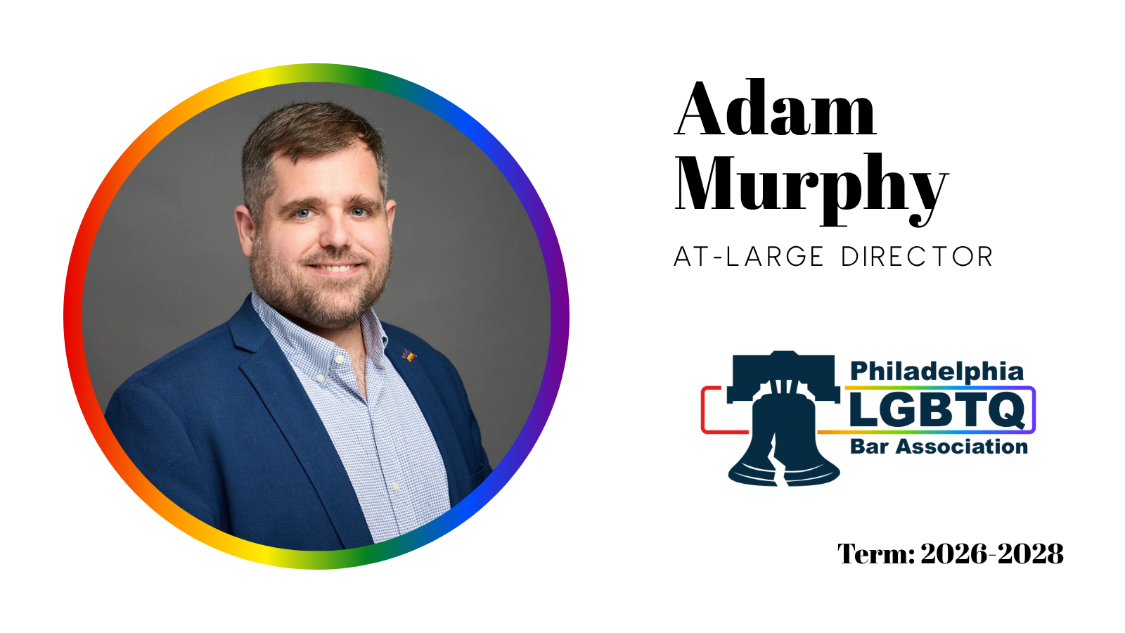 Adam Murphy, At-Large Director | Term: 2026-2028