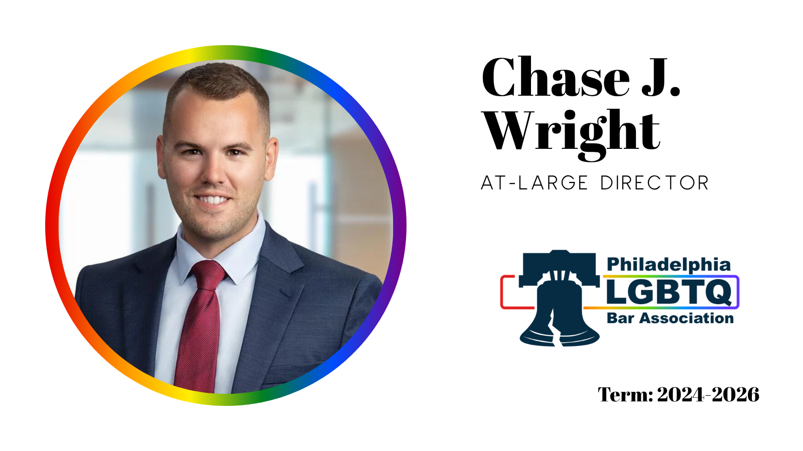 Chase J. Wright, At-Large Director | Term: 2024-2026