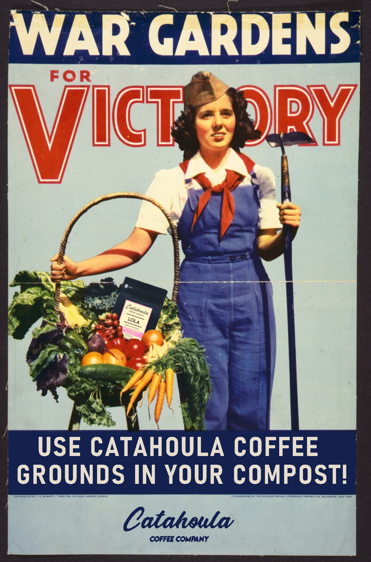 Reuse your coffee grounds in the garden