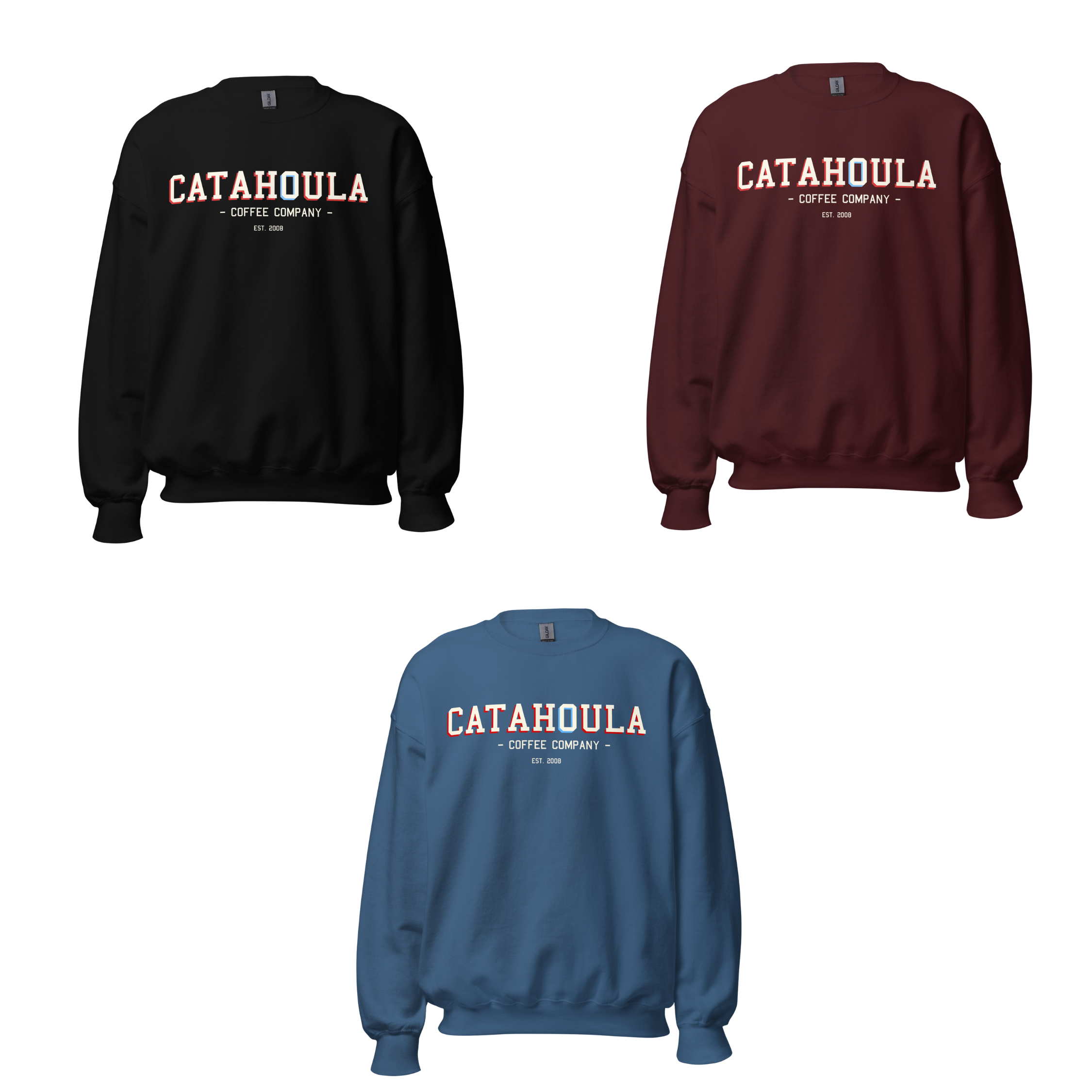 Catahoula Retro College Crewneck