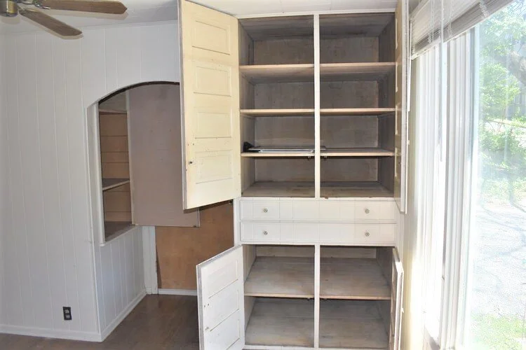 Living room storage