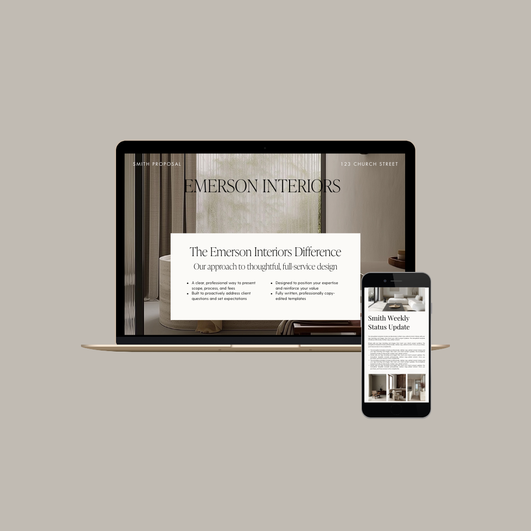 HoneyBook Smart File Kit for Interior Designers