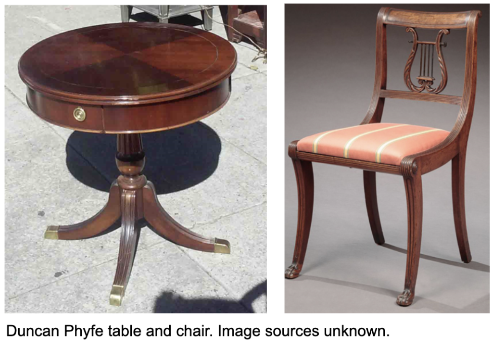 Duncan Phyfe table and chair, The Design Brief, Best Blog For Interior Designers, Dakota Design Co..png