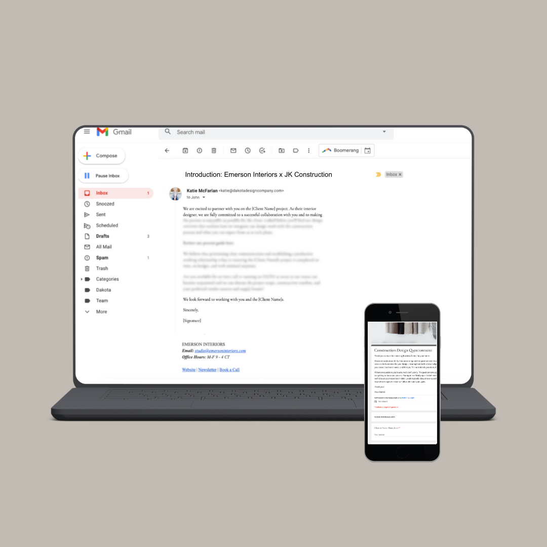 Construction Design Email templates and questionnaires for interior designers.png