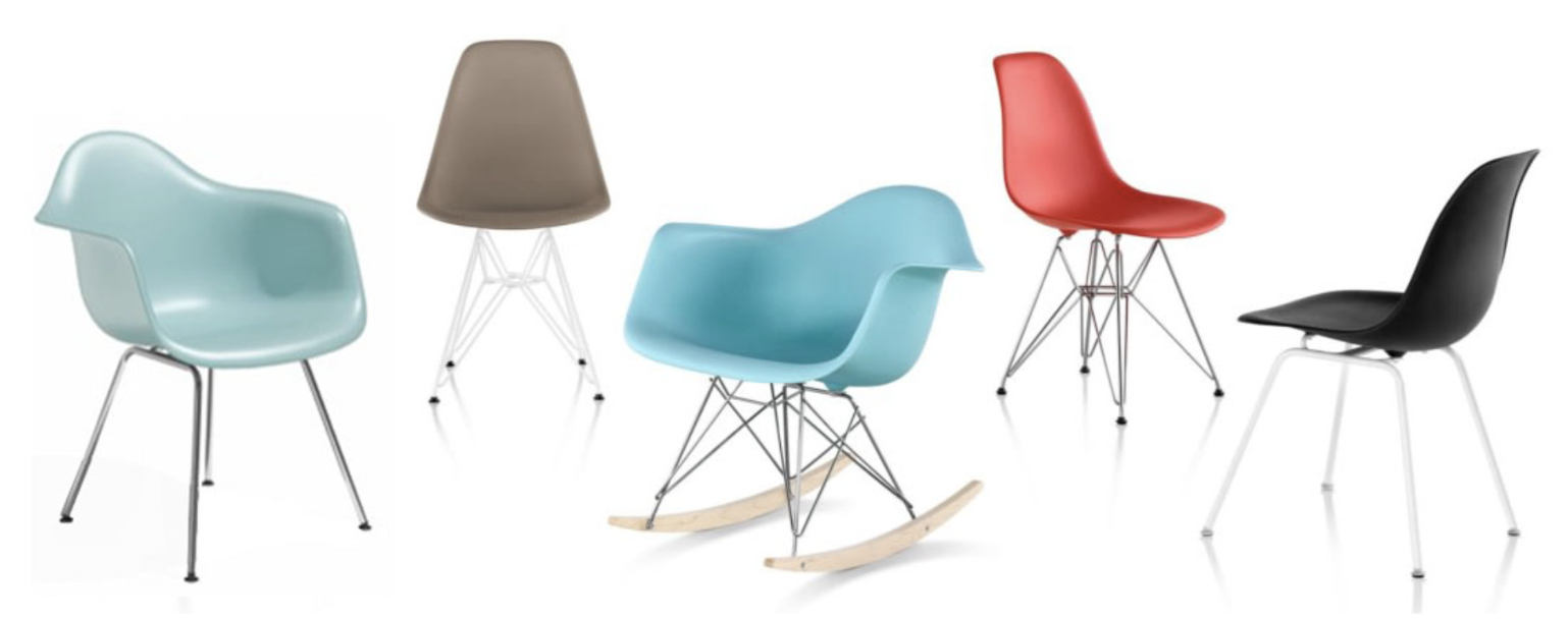 molded-plastic chairs, The Design Brief, American Modernism, Best Blog for Interior Designers, Dakota Design Co.png