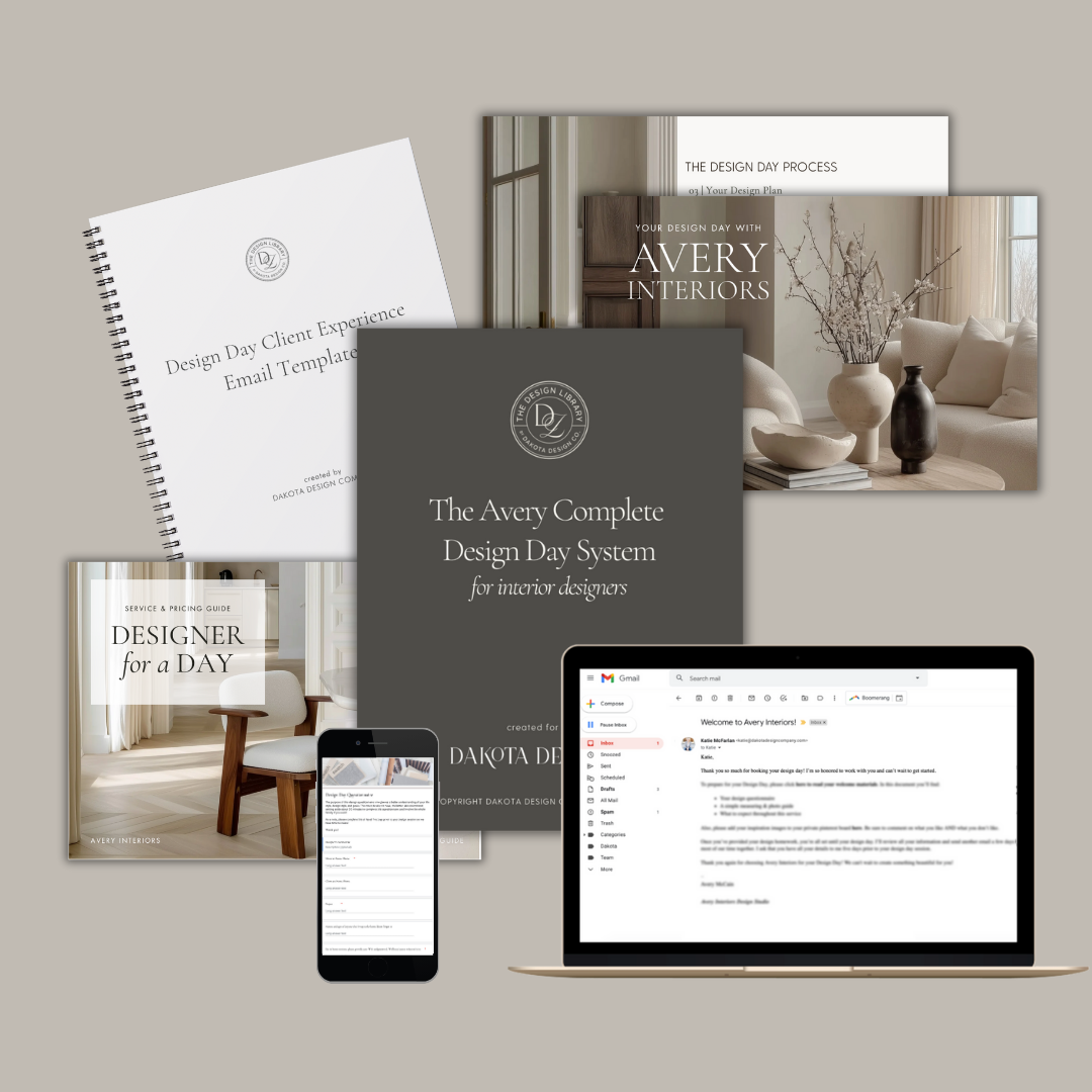 The Avery Complete Design Day System for Interior Designer