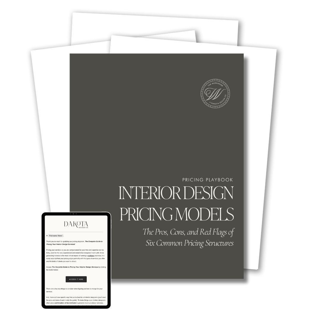 pdf guide Interior Design Pricing Models