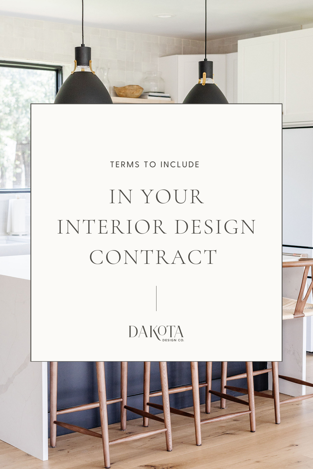 Interior Design Contract Terms and Conditions for Full Service Interior