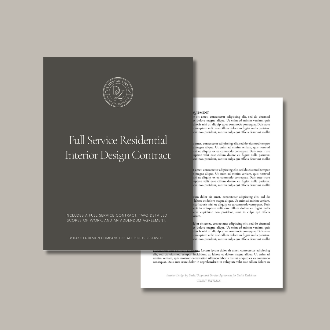 Full Service Residential Interior Design Contract - cover.png