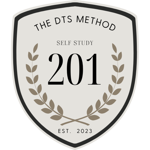 Badge that says DTS Method